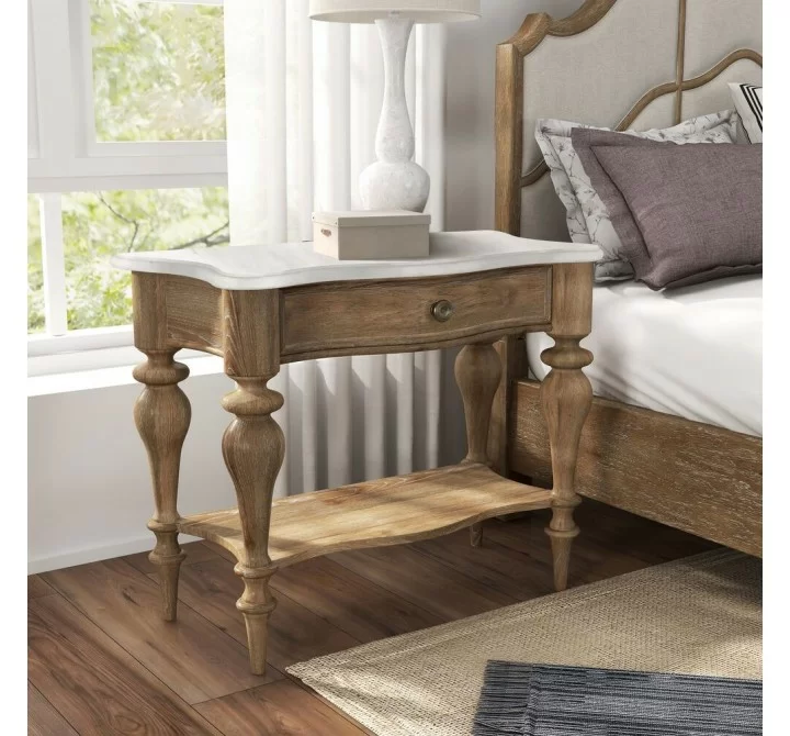Pulaski Furniture Weston Hills Bedside Table with Storage Drawer
