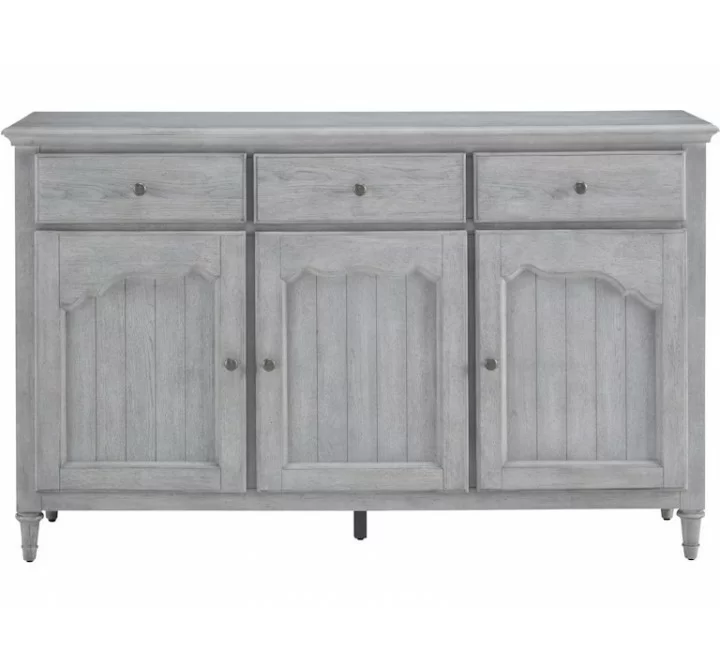 3-Door Credenza with Storage Drawers-front