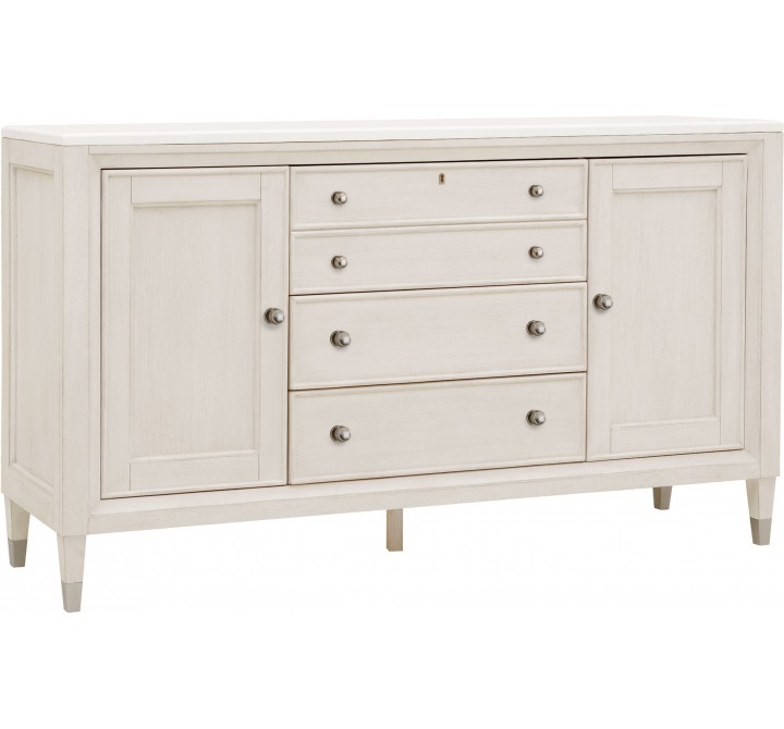 Pulaski Furniture Ashby Place 3-Drawer Buffet with Cabinets