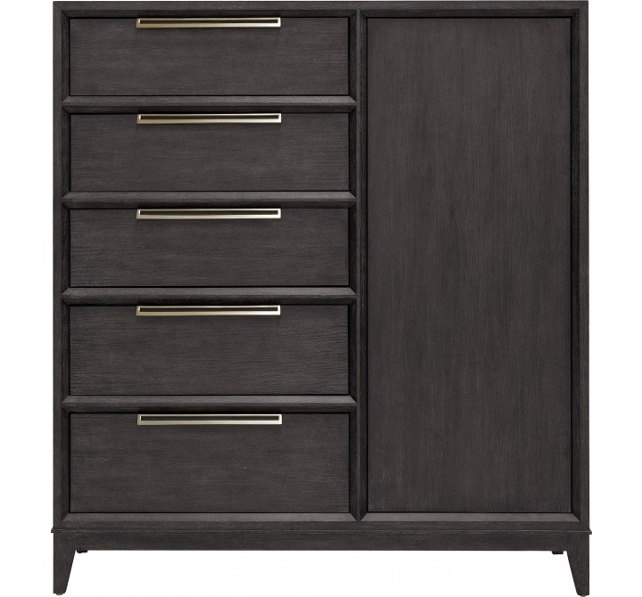 Pulaski Furniture Quincy 5-Drawer Door Chest Front