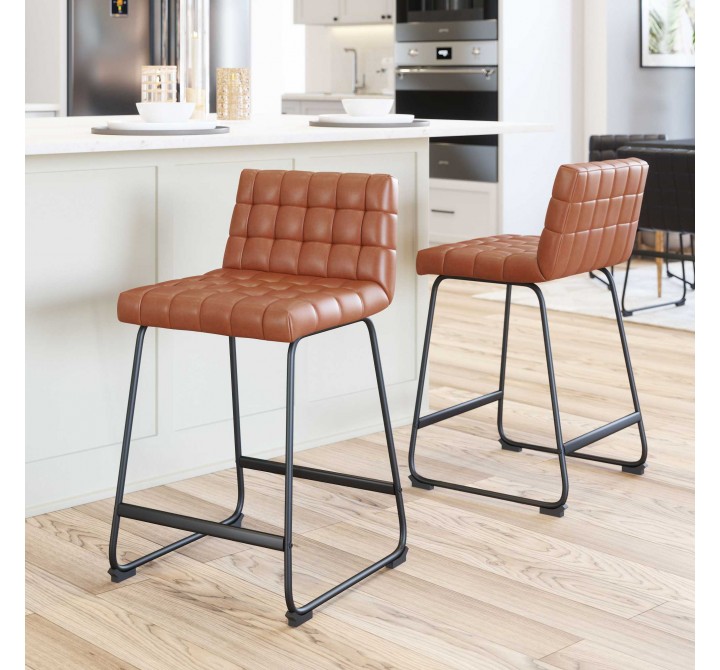 Pago Counter Stool in Brown - Lifestyle 1