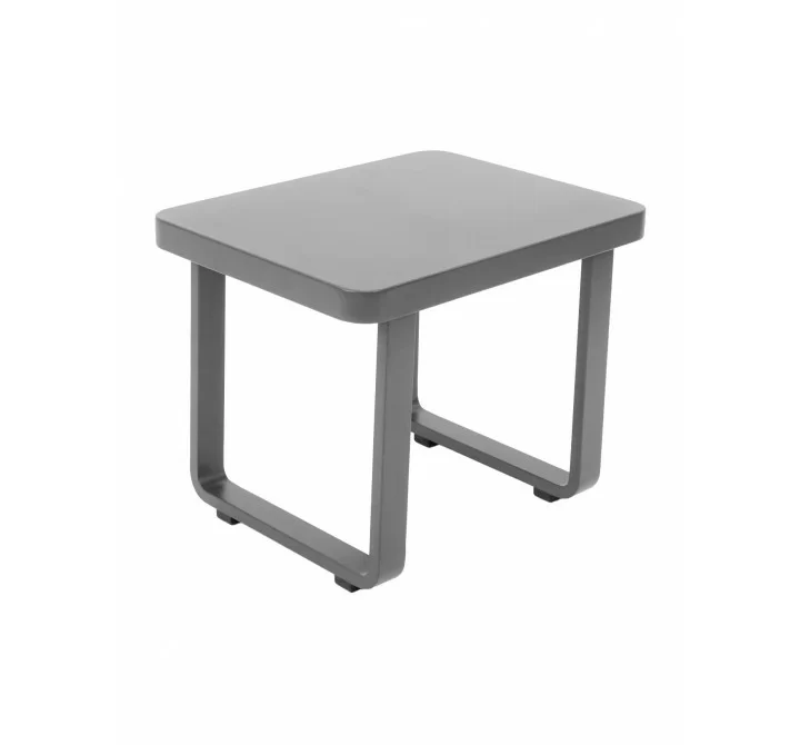 Palm Beach End Table - Aluminum