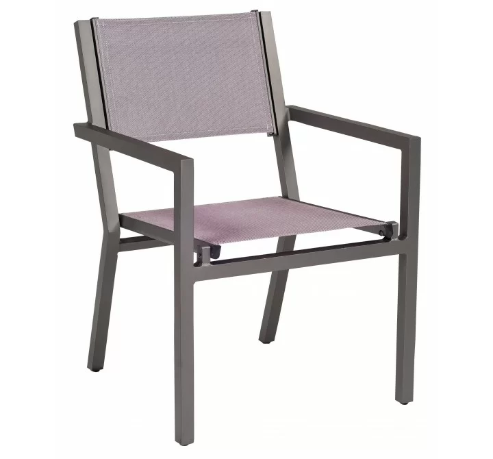 Woodard Palm Coast Sling Dining Armchair - Stackable