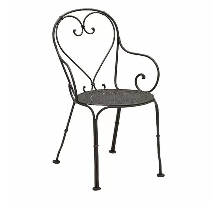 Woodard Et Cetera Parisienne Arm Chair with Optional Cushion