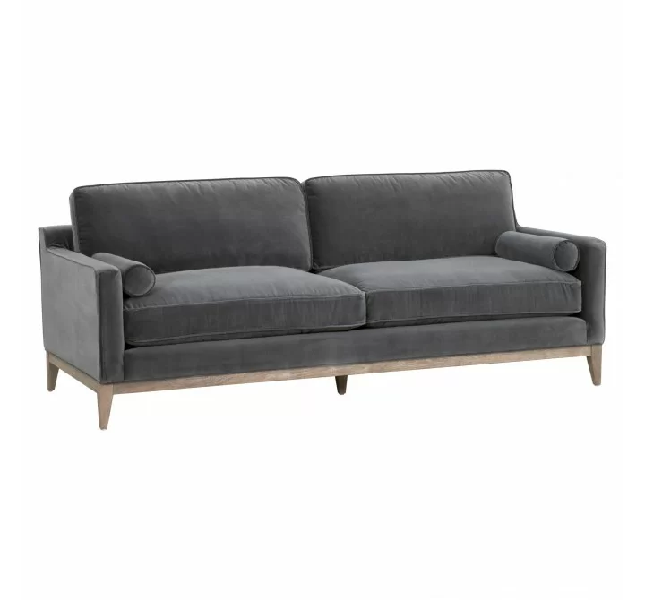 Essentials For Living Parker 86" Post Modern Sofa - Front Side Angle
