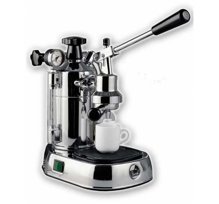 La Pavoni Professional Espresso Machine - Model PC-16 - Angled