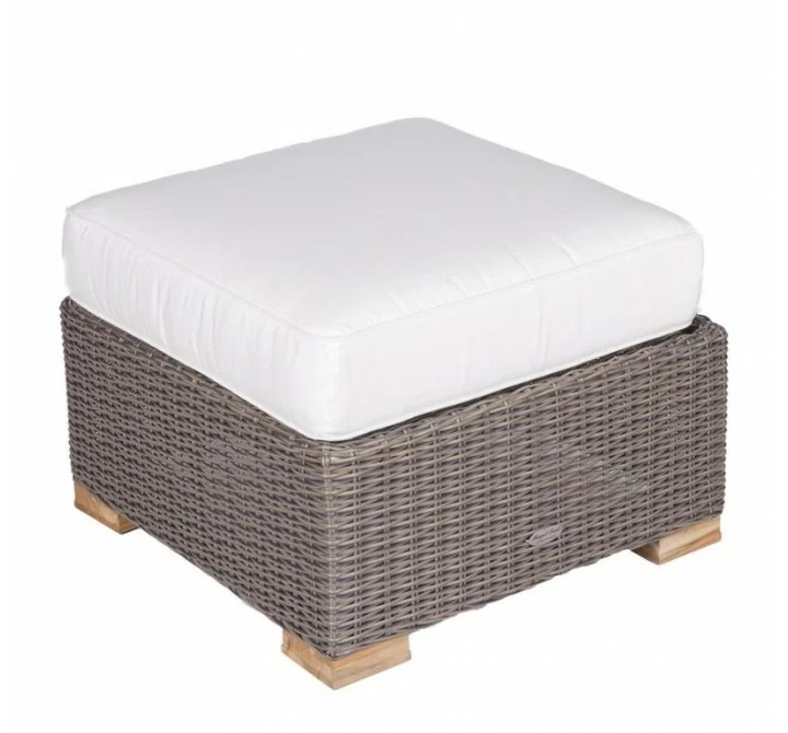 Royal Teak Sanibel Wicker Ottoman