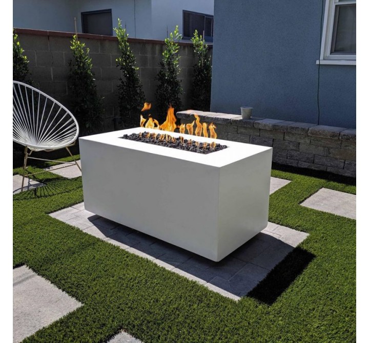 The Outdoor Plus Pismo 48" Concrete Fire Pit outdoor