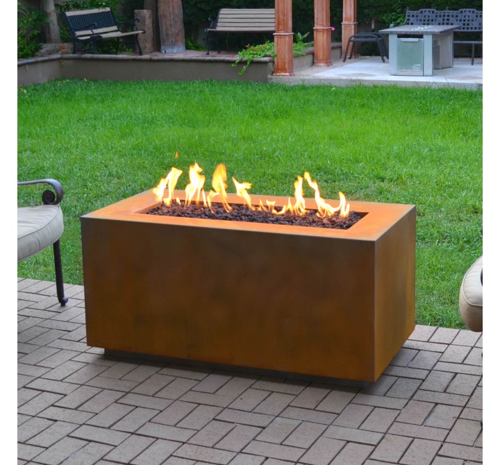 Pismo 84" Fire Pit - Corten Steel