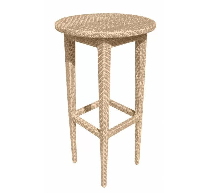 Panama Jack Outdoor Austin Round Pub Table 