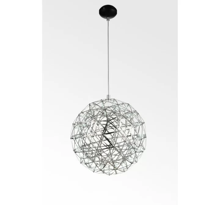 Lucius Pendant Lamp Stainless Steel - White BG