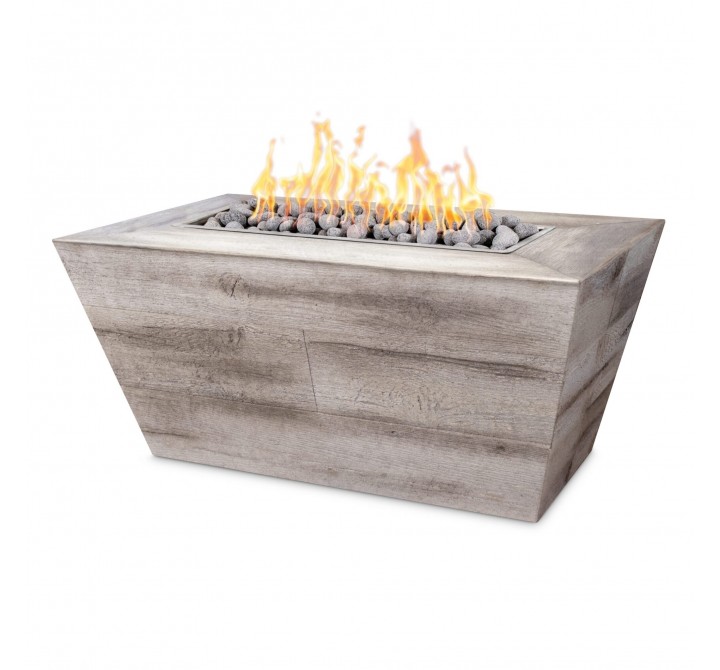 The Outdoor Plus Plymouth Wood Grain Fire Pit 