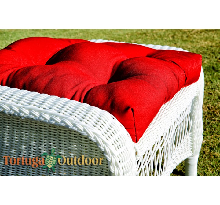 Tortuga Outdoor Portside Wicker Ottoman