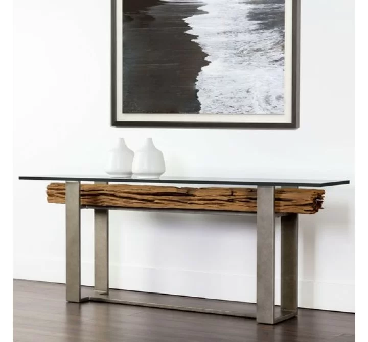Sunpan Starlet Console Table - Lifestyle