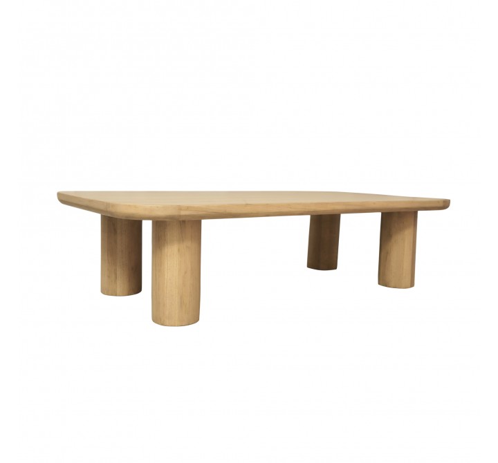 Moe’s Home Collection Anders Coffee Table in Natural - Angled