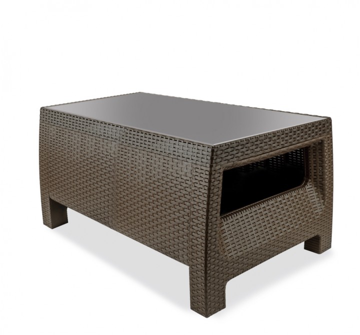 Hospitality Rattan Patio Plastique Lounge Chair 