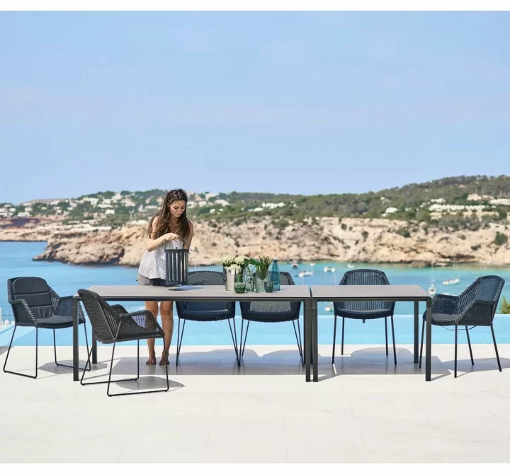 Cane-Line Pure Dining Table outdoor View