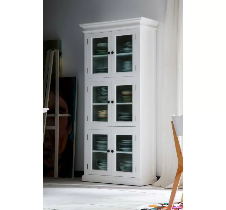 Nova Solo Halifax Pantry with Six Doors - Closed Lifestyle