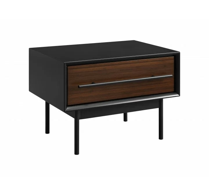 Greenington Park Avenue 1 Drawer Nightstand Ruby - Front Side Angle