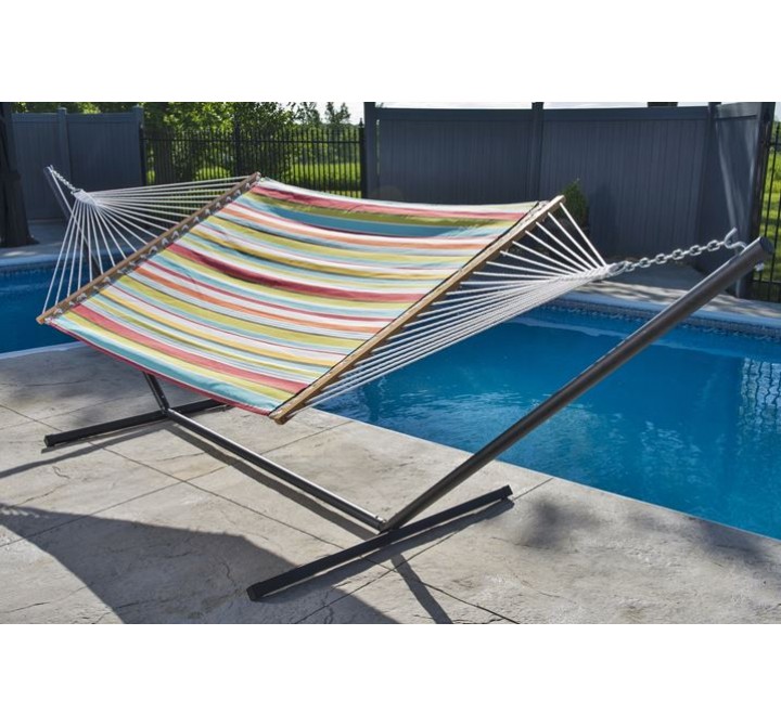 Quilted Fabric Hammock - Double - Ciao