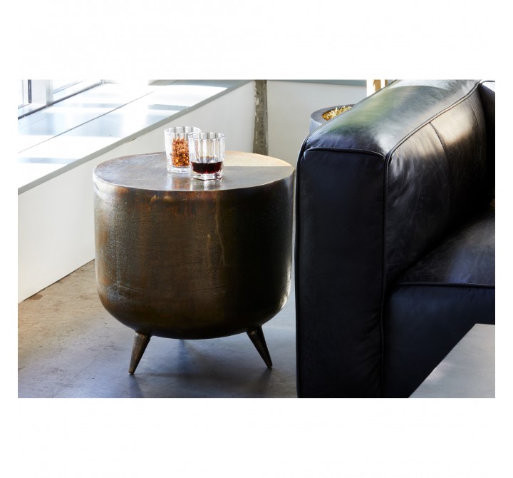 Moe's Home Collection Kettel Accent Table - Brass - Lifestyle