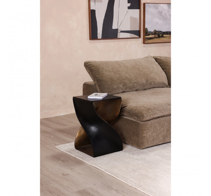 Moe's Home Collection Twist Accent Table - Black - Lifestyle