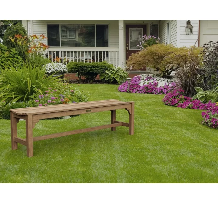 Anderson Teak Hampton 3-Seater Backless Bench-1