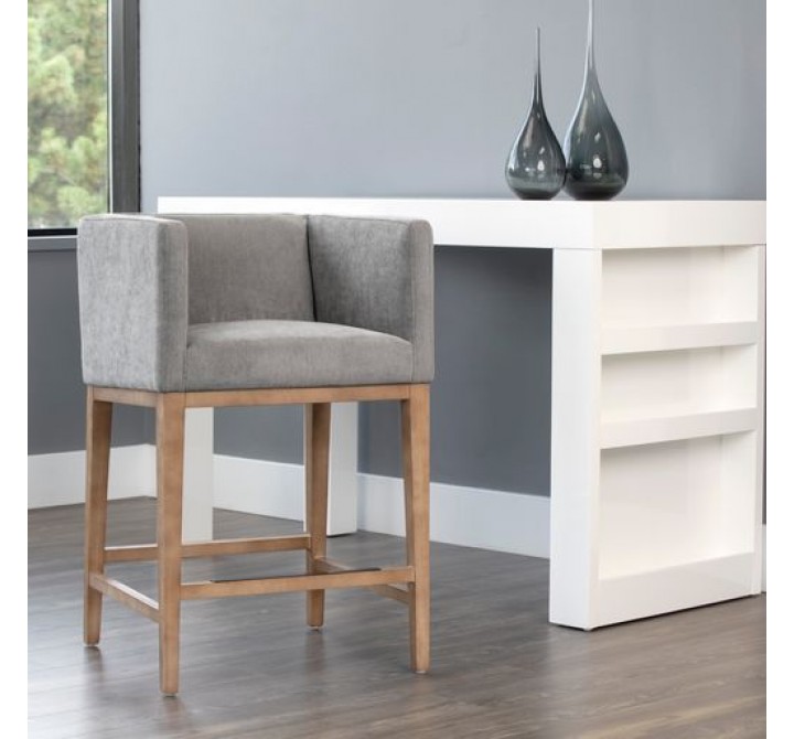 Sunpan Maxine Counter Stool - Polo Club Stone - Lifestyle