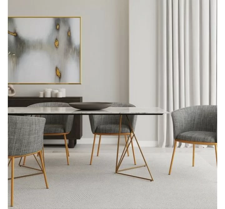 Sunpan Nadine Dining Chair Chacha Grey - Lifestyle