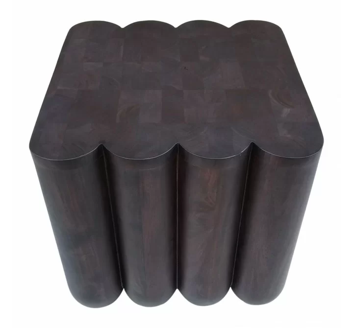 Moe's Home Collection PUNYO PUNYO ACCENT TABLE ESPRESSO BROWN - Top Front Angle 