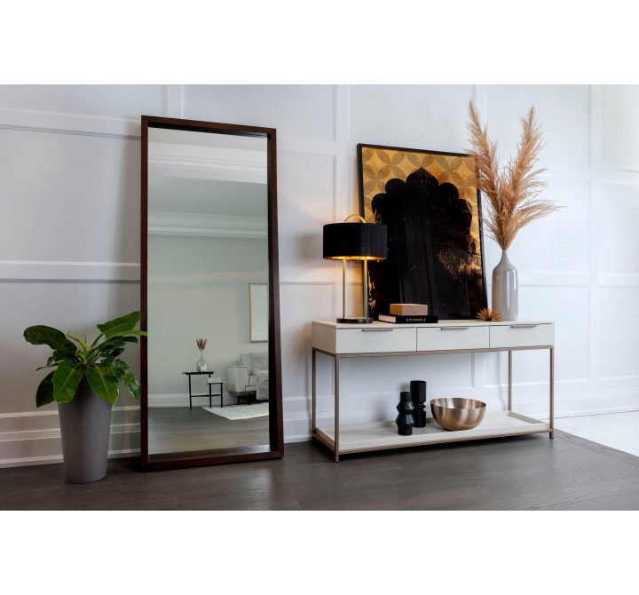 Sunpan Kezna Table Lamp Black Marble-Matte Black - Lifestyle