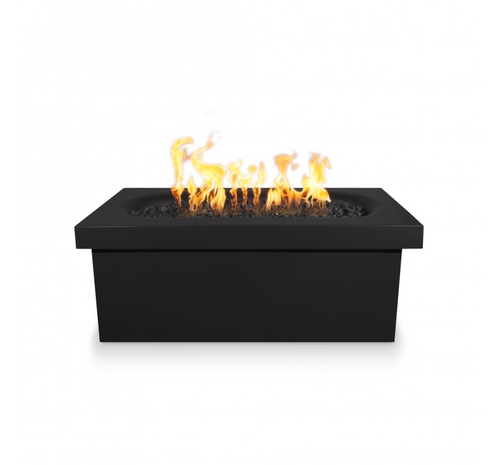 The Outdoor Plus Ramona 60" x 24" Concrete Fire Table - Rectangular 