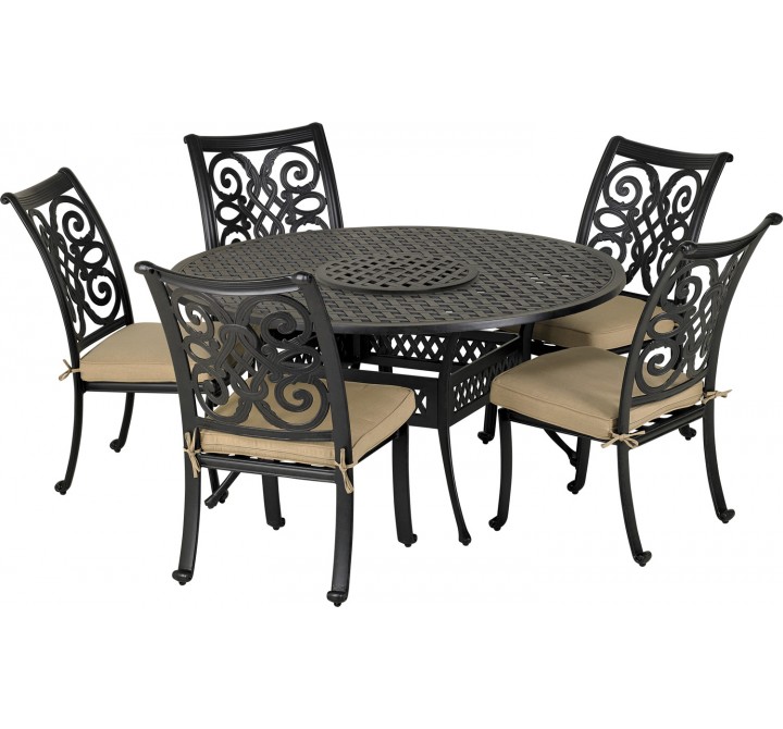 Venice 6-Piece Dining Set - RDTWR60-VC2