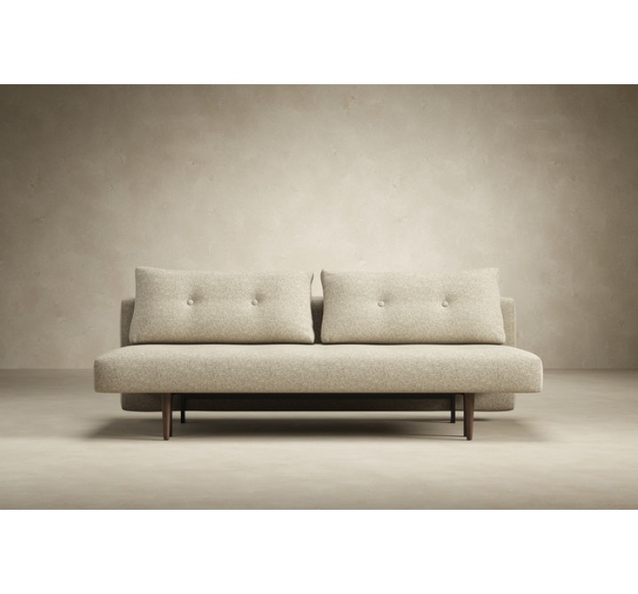 Innovation Living Recast Plus Sofa Dark Wood Legs Front 366 - Halifax, Antique