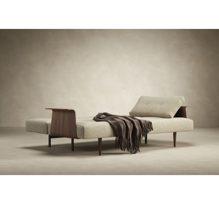 Innovation Living Recast Plus Sofa W/Walnut Arms Dark Wood Legs 366 - Halifax, Antique