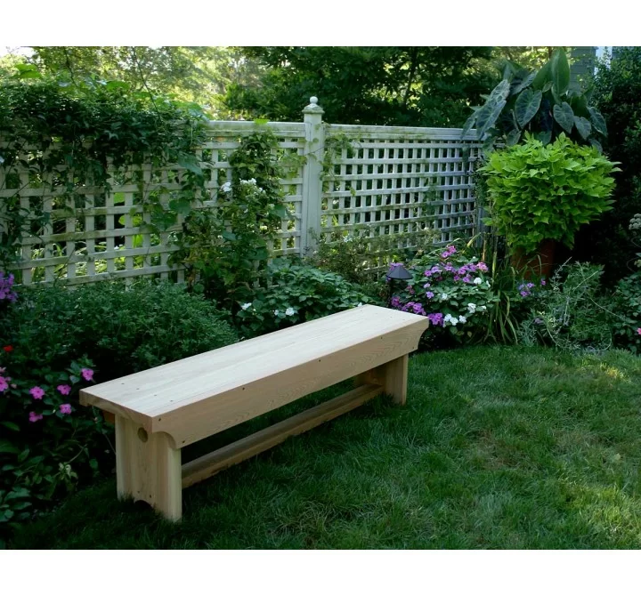 5' Cedar 1805 Traditional Heavy Duty Bench