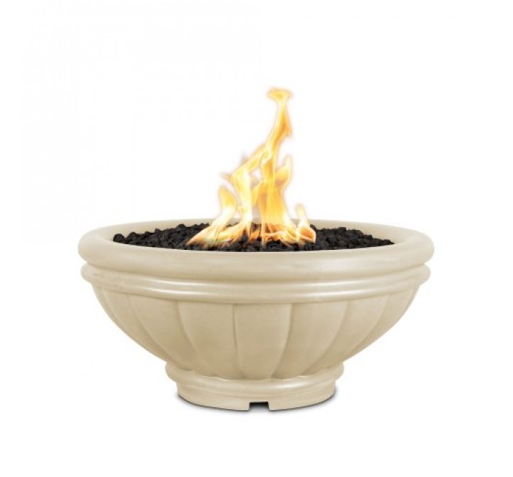 Roma-GFRC-Fire-Bowl-Vanilla