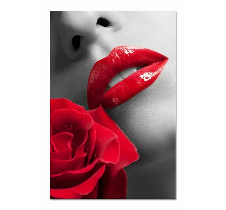 J&M Furniture Acrylic Art Rose | SB-61336A 