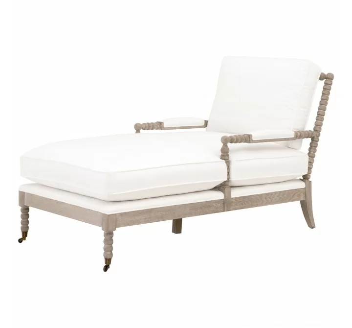 Essentials For Living Rouleau Chaise Lounge - Front Side Angle