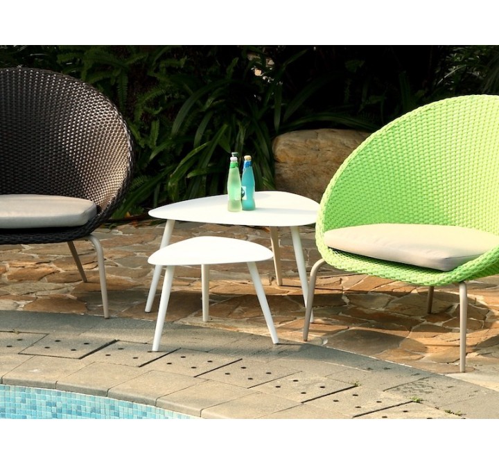 Whiteline Modern Living Rowan Indoor / Outdoor Side Table