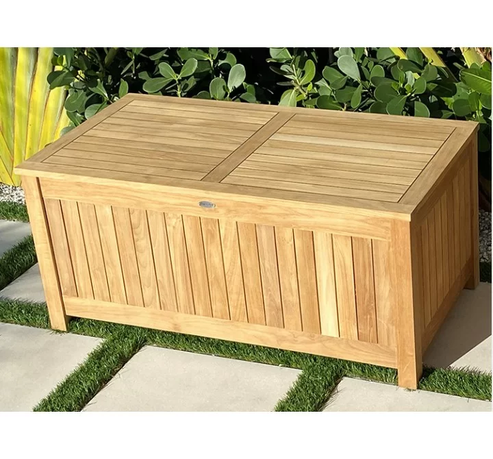  Royal Teak Storage Box - Large Lifestyle
