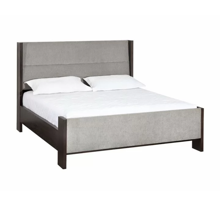 Sunpan Milo Bed - King In Polo Club Stone - Angled