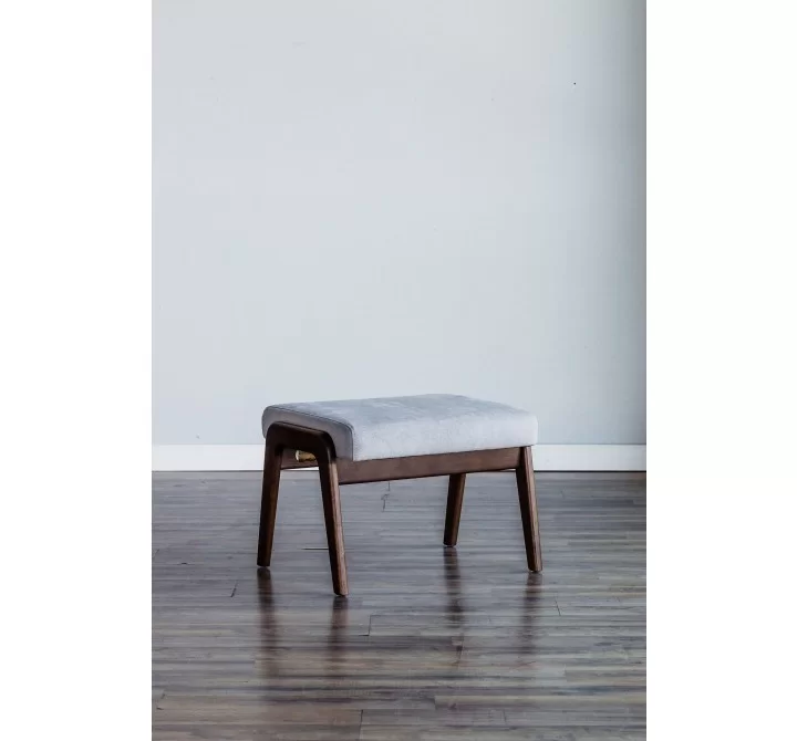 Alpine Furniture Zephyr Slate Footrest - Lifestyle