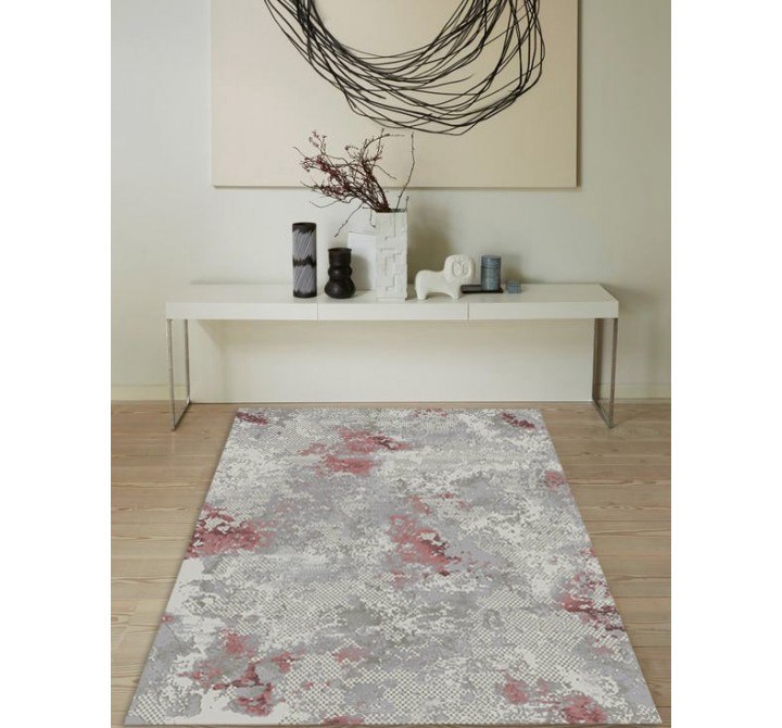 Whiteline Modern Living Elisa Decorative Acrylic Rug - Lifestyle