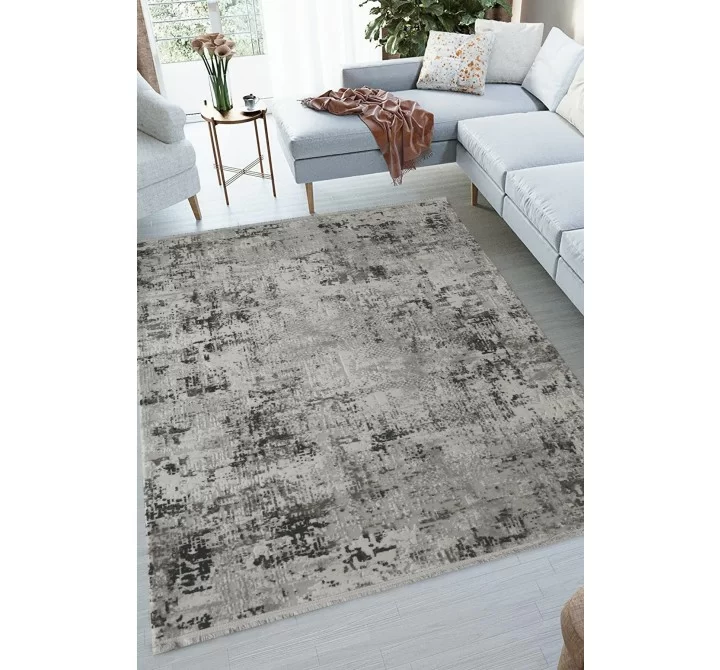 Whiteline Modern Living Evita Decorative Acrylic Rug - Lifestyle