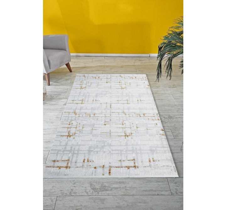 Whiteline Modern Living Linda Decorative Acrylic Rug - Lifestyle