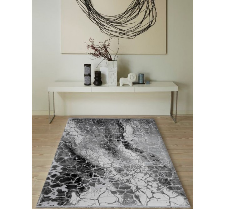 Whiteline Modern Living Mirabella Decorative Acrylic Rug - Lifestyle