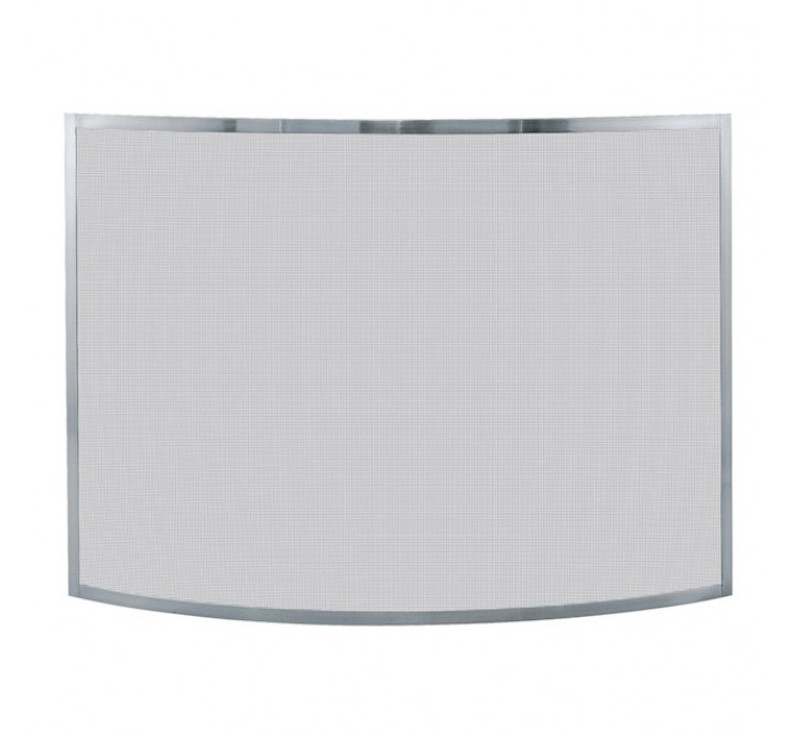 Mr. Bar-B-Q UniFlame® Single Panel Curved Pewter Finish Screen