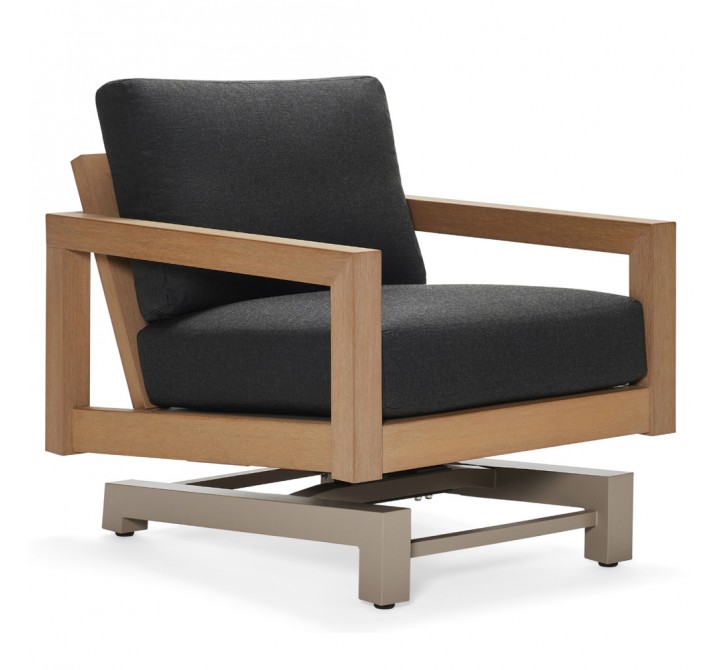 Woodard Sierra Spring Chair in Natural - Angled