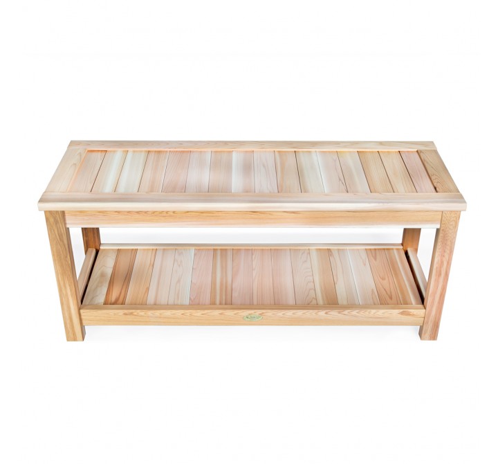 All Things Cedar Deluxe Sauna Bench 